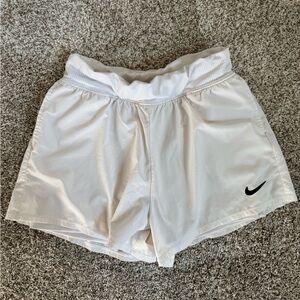 Nike Women's White Athletic Shorts